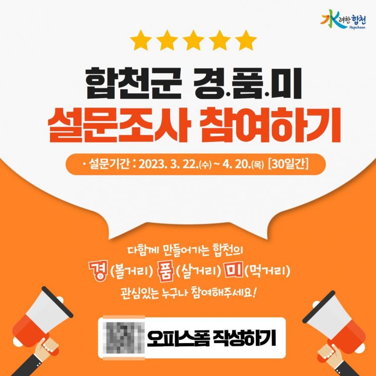 합천군, 최신 관광과 소비 트렌드 재선정 추진