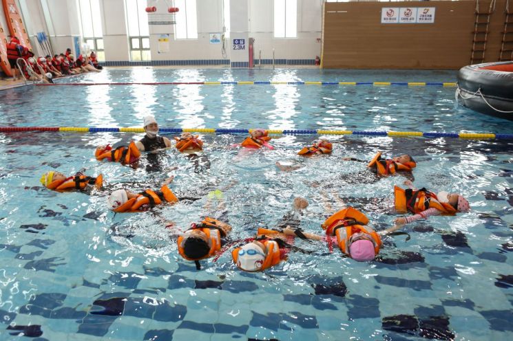 생존수영 실기교육