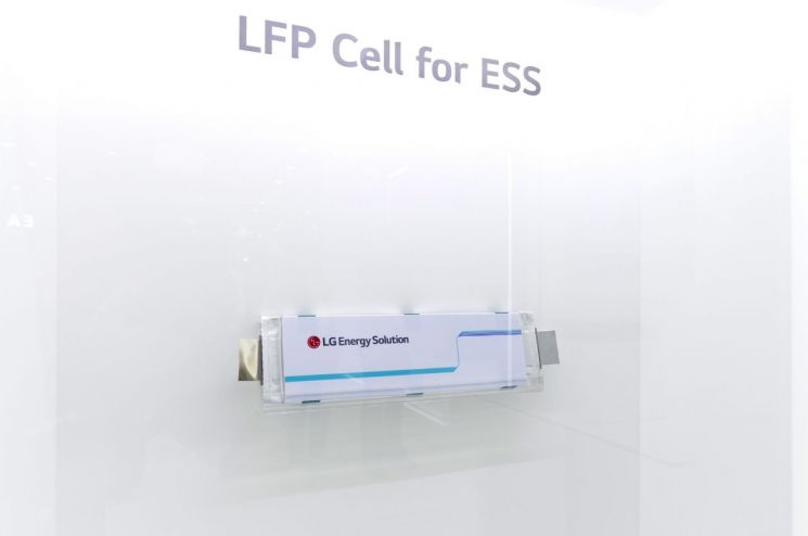 LG에너지솔루션 ESS용 LFP 파우치 셀. 사진제공=LG에너지솔루션