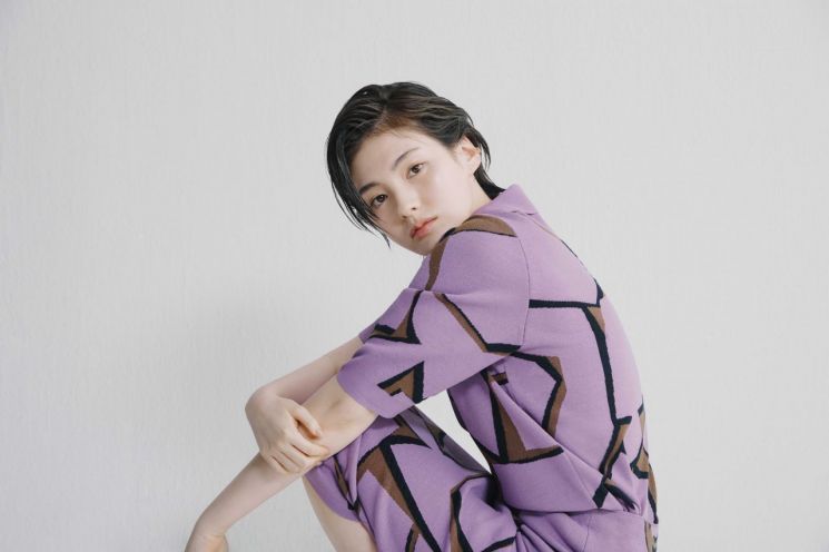 닥스 여성 컬렉션 세인트 아이브스 배우 김용지 화보.[사진제공=LF]