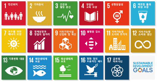 유엔의 지속가능발전목표 (SDG, Sustainable Development Goals)