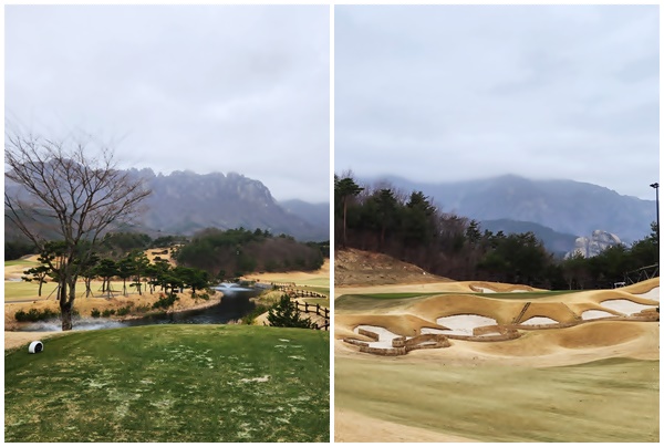 "울산바위 사계가 병풍처럼…라운드 한번으론 아쉽네"