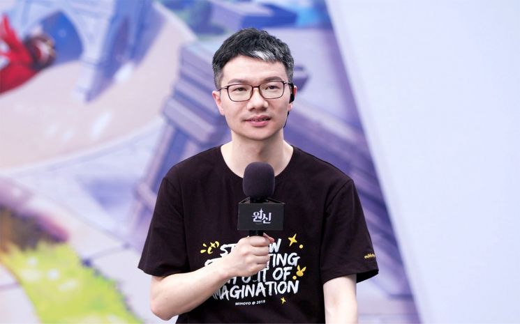 [뉴스속 인물]김택진·팀쿡이 주목한 게임 '원신' 개발자 류웨이