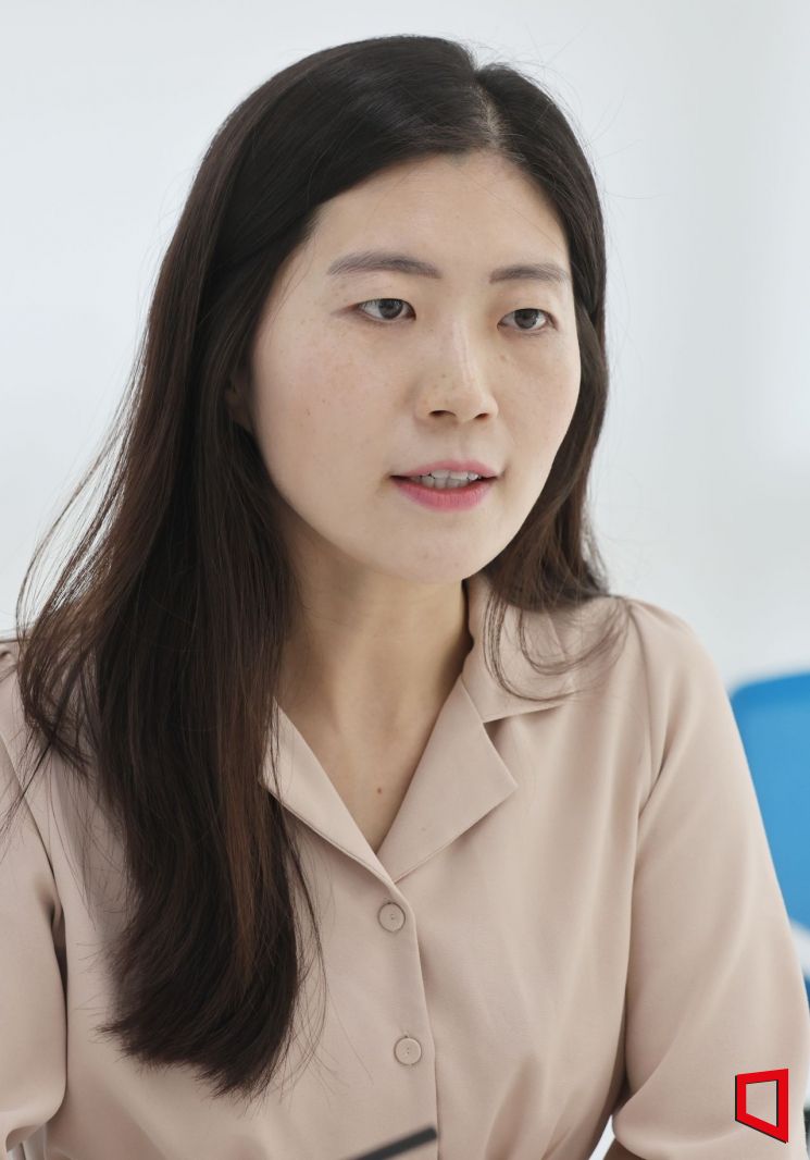 평생현역 문화를 만드는 기업 한국앙코르커리어 이소영 대표.  사진=허영한 기자 younghan@