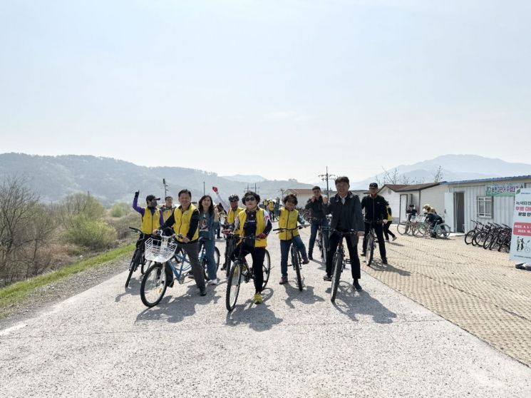 경남 창원특례시는 낙동강 녹색 자전거길 자전거 무료 대여를 운영하기 시작했다.