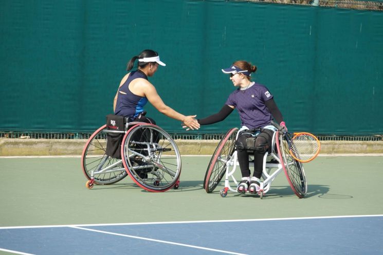 2023년부산오픈국제휠체어테니스대회. 부산장애인체육회.