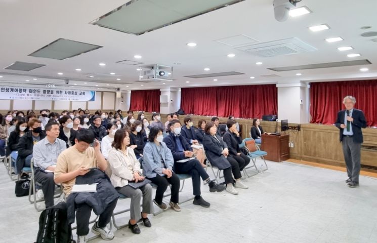 이기재 양천구청장 장담그기 봉사 참여 