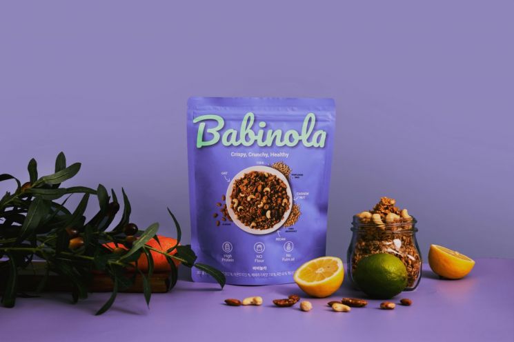 마로셀x히밥 공동개발한 신제품 그래놀라 '바비놀라' 출시