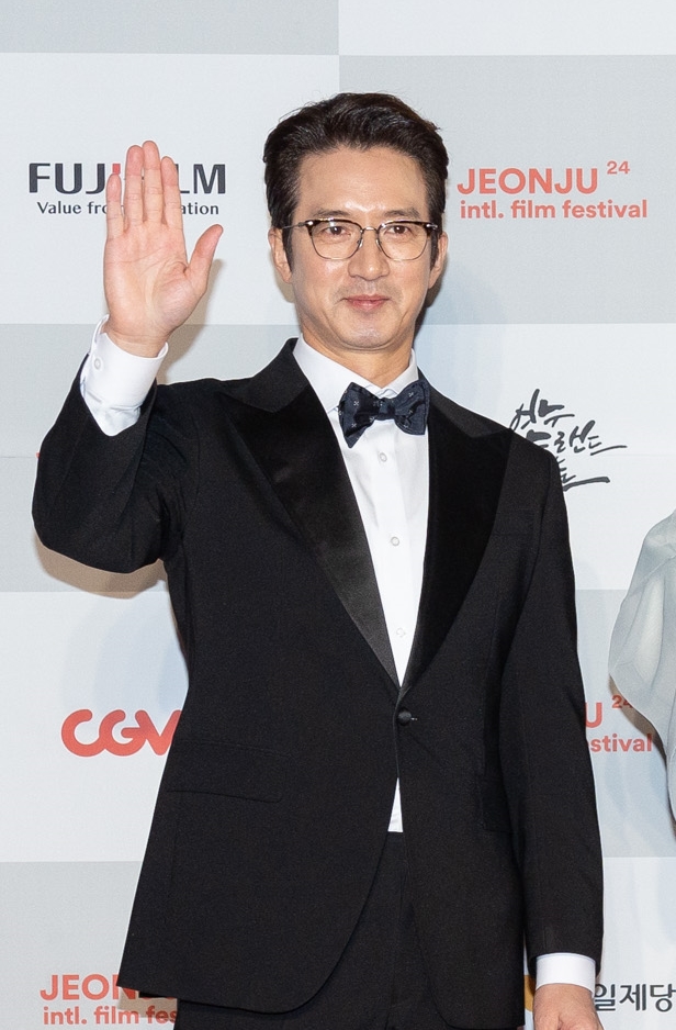 제24회 전주영화제 개막식에 참석한 정준호[사진제공=전주국제영화제]