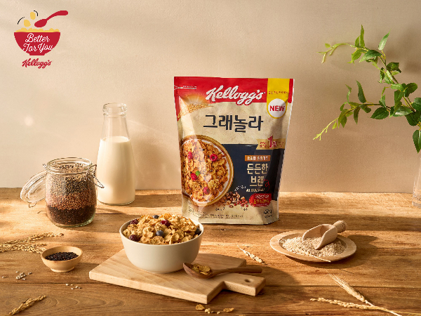 농심켈로그 ‘든든한 브랜 그래놀라’