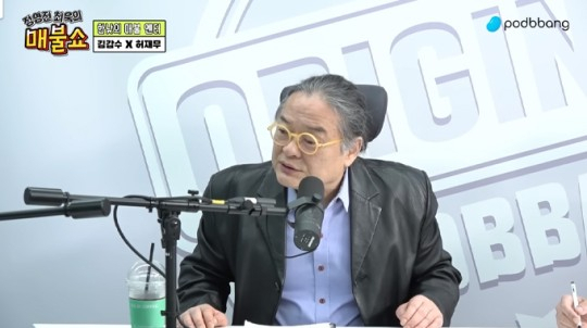 문화평론가 김갑수. [사진 출처=유튜브 채널 '정영진, 최욱의 매불쇼']