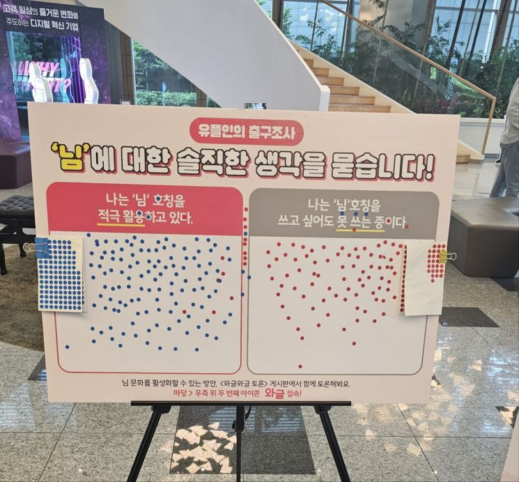 여전히 어색한 '님'문화…LGU+ 직원 38% "OO님 호칭 불편"