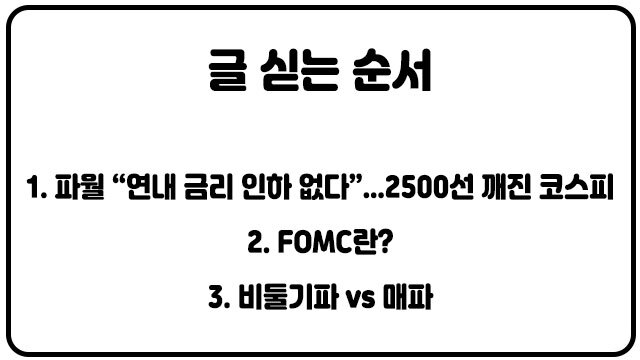 [주린이가이드] 파월 한마디에 시장이 출렁…FOMC가 증시에 미치는 영향?