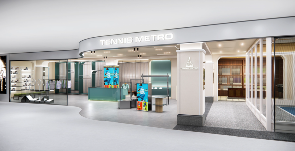 잠실 롯데월드몰 체험형 테니스 매장 '테니스메트로'[사진제공=롯데백화점].
