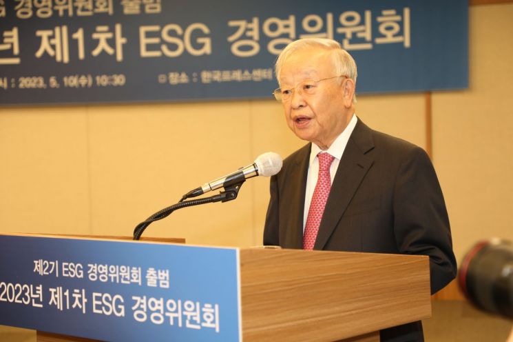 손경식 경총 회장 "기업주도 ESG 자율경영 고도화 선언"
