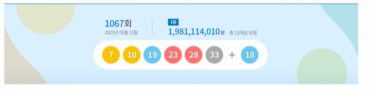 (제공=동행복권 홈페이지)