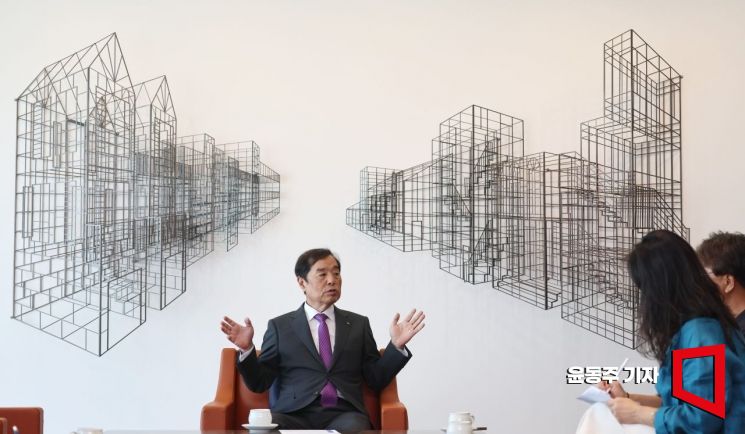 김병준 전경련 회장. 사진=윤동주 기자 doso7@