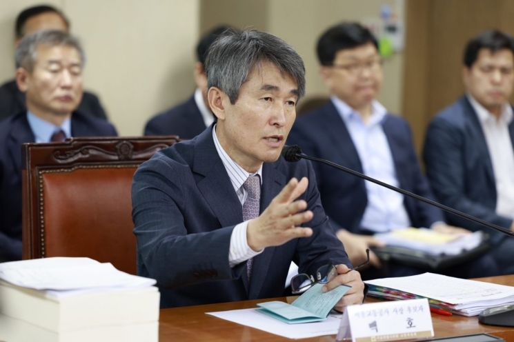 백호 서울교통공사 사장 후보자 청문회 통과(종합)
