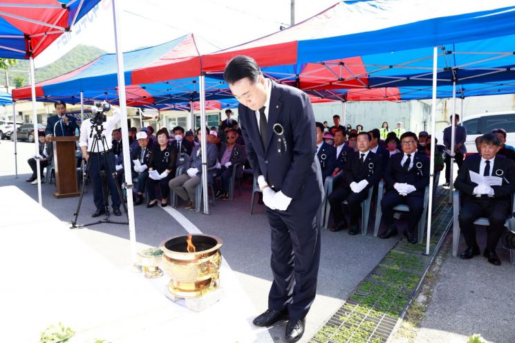 화순군, 5.18민중항쟁 43주년 기념행사 거행