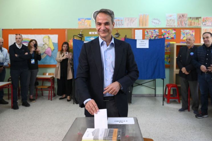 총선 승리한 그리스 與, 단독집권 위해 2차 선거 갈듯