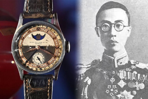81억원에 낙찰…청나라 '마지막 황제' 손목시계
