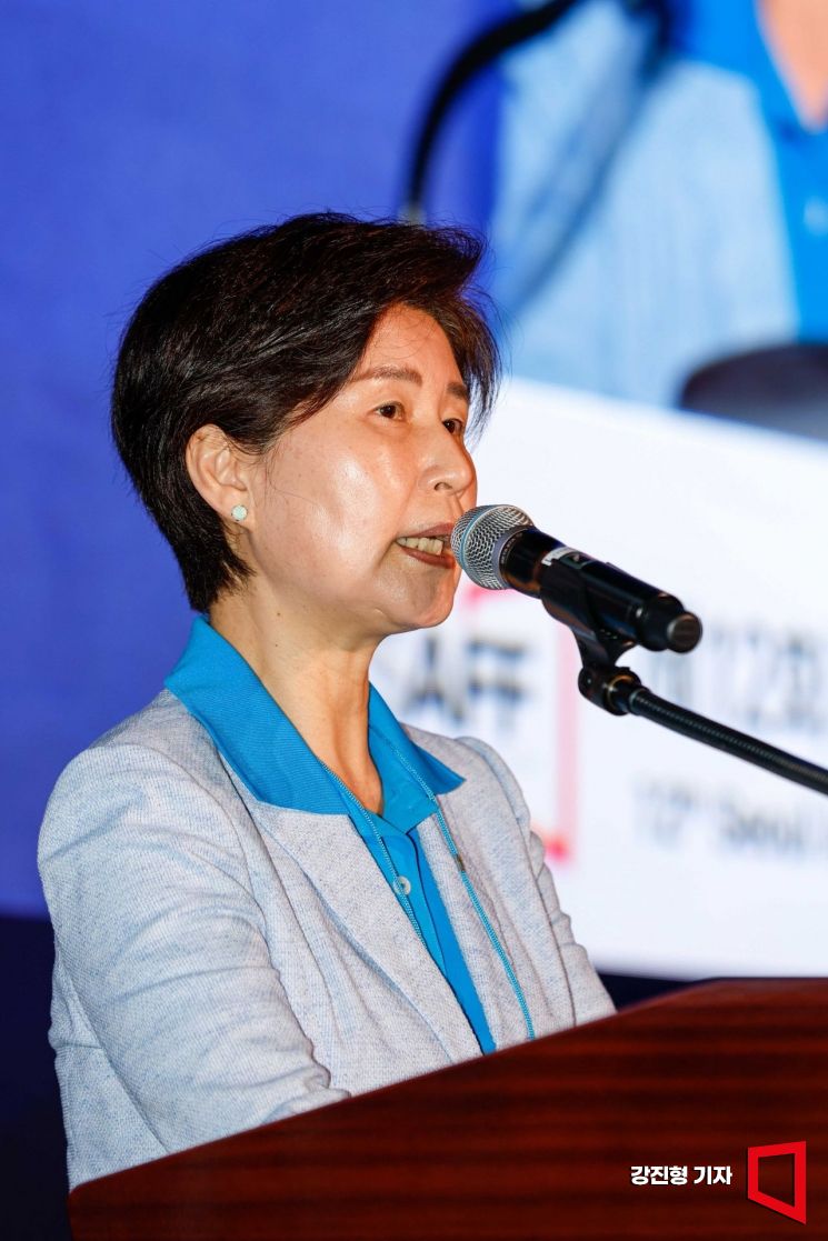 백혜련 더불어민주당 의원. 강진형 기자