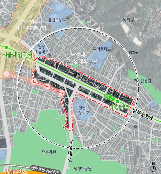  관악구 낙성대역 인근 지식산업센터 등 입지 규제 해제