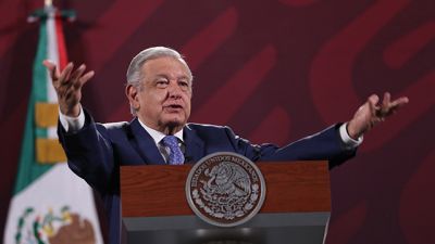 [이미지 출처=EPA 연합뉴스] 안드레스 마누엘 로페스 오브라도르 멕시코 대통령