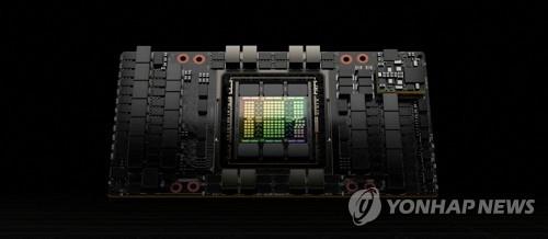 엔비디아의 인공지능용 그래픽처리유닛(GPU) [이미지출처=연합뉴스]