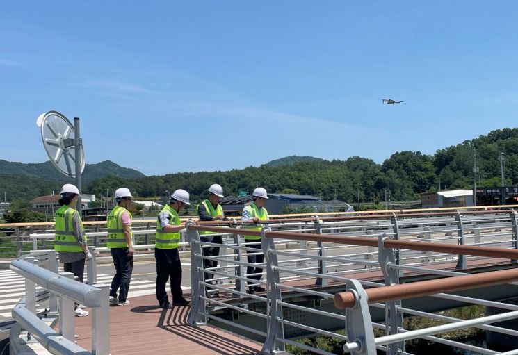 함양군, 드론 활용 ‘집중 안전 점검’ 추진