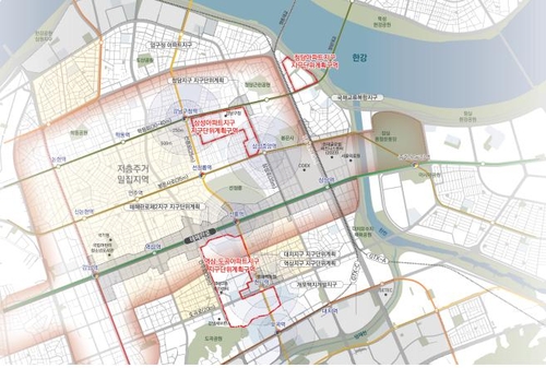 청담·삼성·역삼·도곡 아파트지구 지구단위계획구역