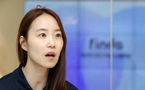 이혜민 핀다 대표가 13일 서울 강남구 핀다 사무실에서 인터뷰 하고 있다. 사진=강진형 기자aymsdream@