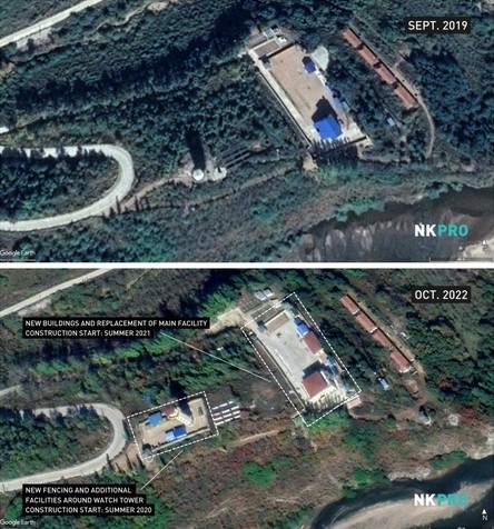 중국 공안의 탈북자 구금시설 위성 이미지 [사진제공=북한인권정보센터]