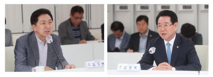 김영록 전남지사, 국힘 예산정책협의회서 지역 현안 건의