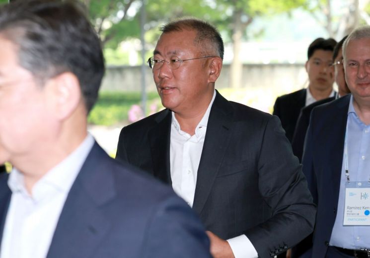 정의선 현대차그룹 회장.[사진출처=연합뉴스]