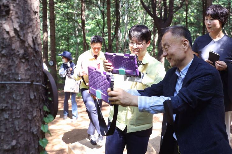 우면산 숲 상상학교 방문