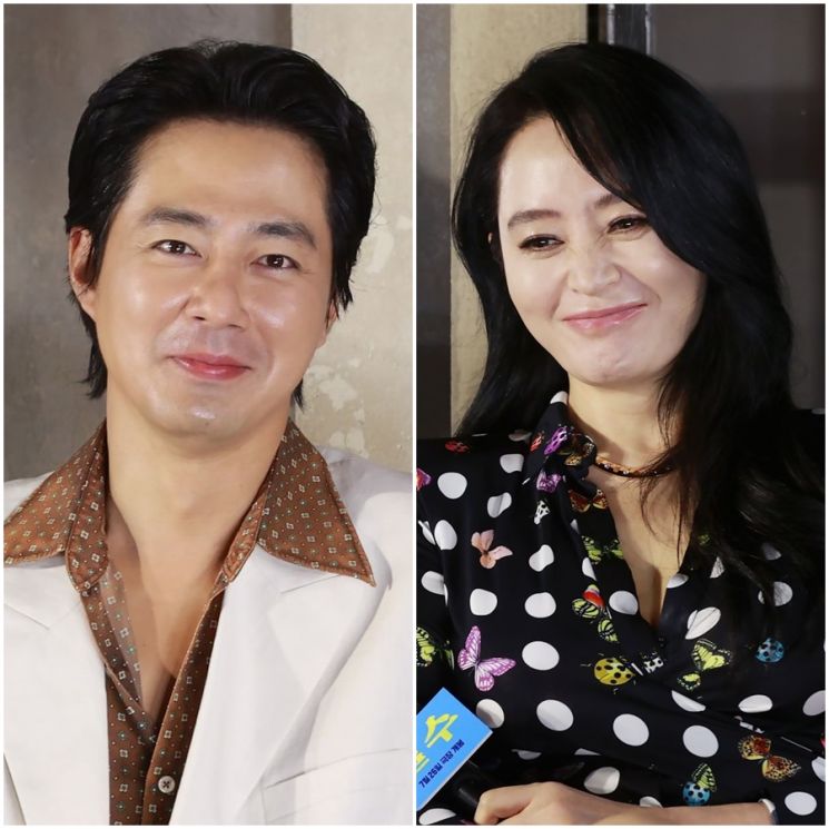 조인성(왼쪽) 김혜수[사진출처=연합뉴스]
