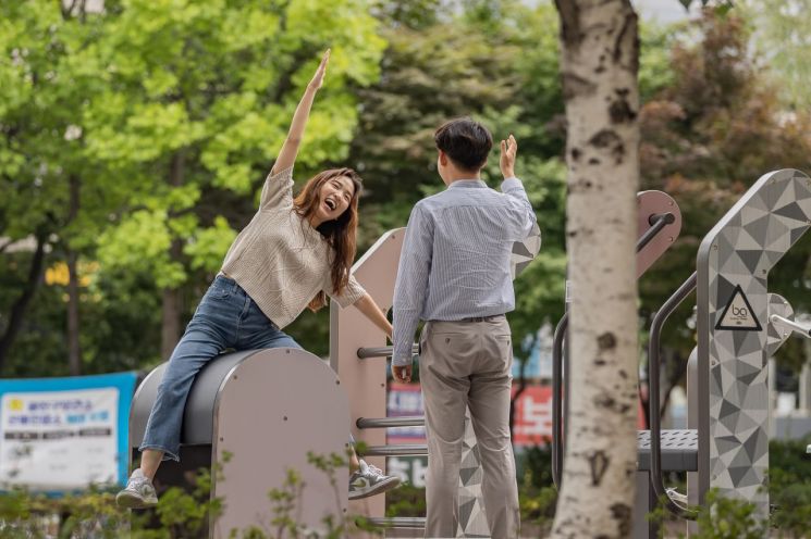 광진구, 광진광장 필라테스 8종 설치