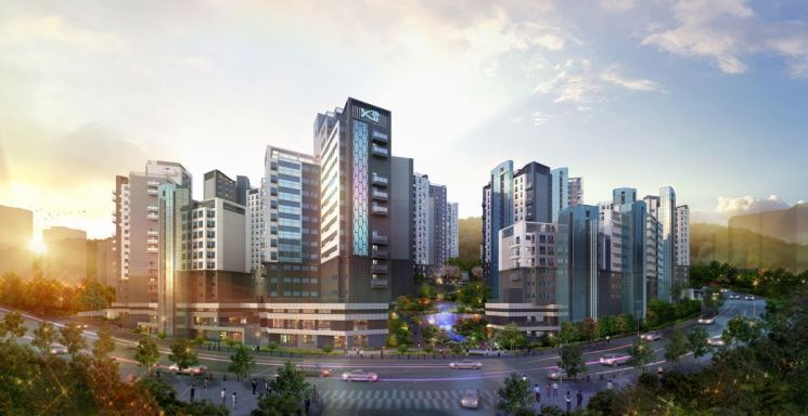 흑석리버파크자이 투시도. [이미지제공=GS건설]