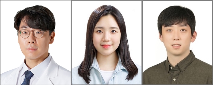 오윤환 중앙대광명병원 교수, 김혜준 서울대 연구원, 정석송 차의과대 교수.(왼쪽부터)