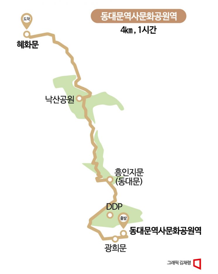 [하루만보]한양 도성 걸으며 서울 야경 즐겨요…동대문역사문화공원역
