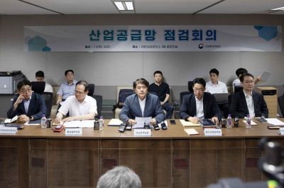 우리 정부의 갈륨,게르마늄 등 산업공급망 점검회의