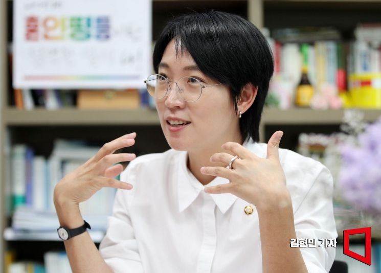 인터뷰_장혜영 정의당 의원. 사진=김현민 기자 kimhyun81@