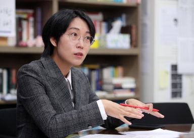 정치부 인터뷰_장혜영 정의당 의원. 사진=김현민 기자 kimhyun81@