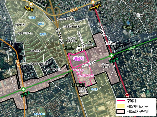 '강남역 초역세권' 서초 진흥, 50층 도심형 복합주거단지로 재건축
