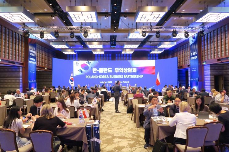 코트라, 尹 순방 맞춰 폴란드서 '무역 상담회' 진행