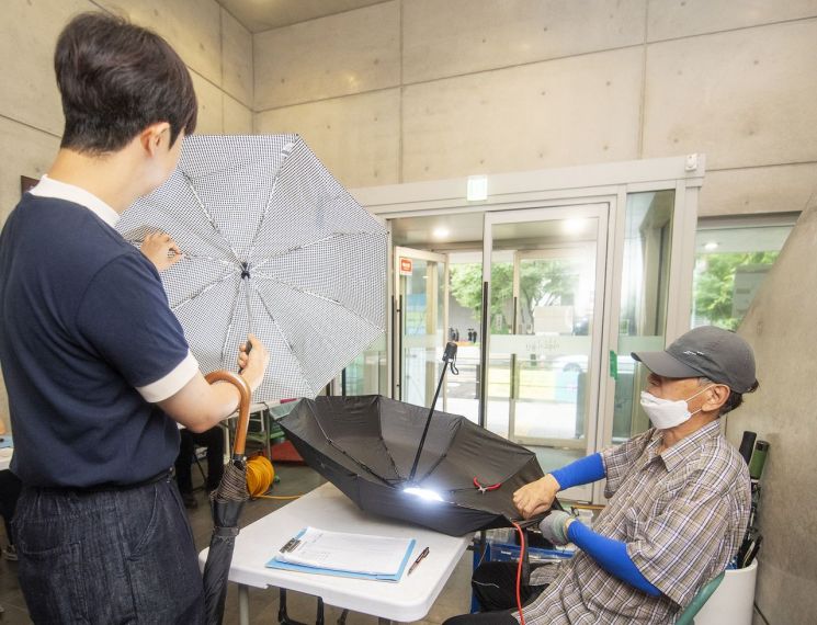 용산구 찾아가는 우산 수리 호평