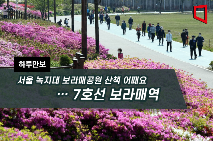 [하루만보]서울 녹지대 보라매공원 산책 어때요…7호선 보라매역