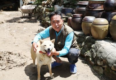 진순이와 반려인 권호량씨 [사진출처=연합뉴스]
