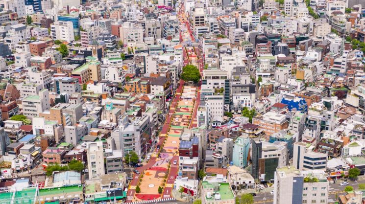 레드로드 전경 [사진제공=마포구청]